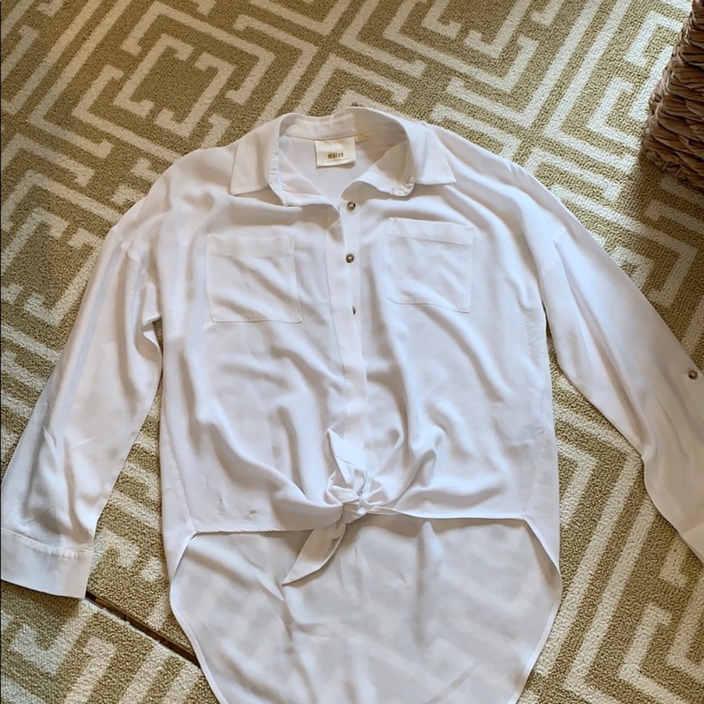 Maeve Anthropologie blouse size xs